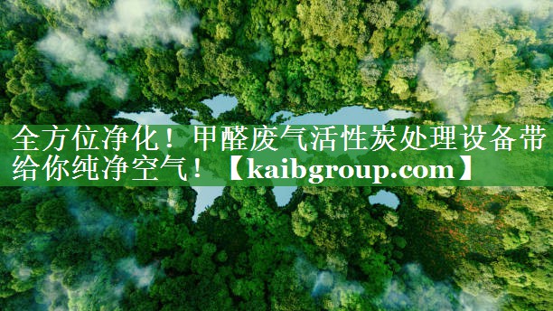全方位净化！甲醛废气活性炭处理设备带给你纯净空气！