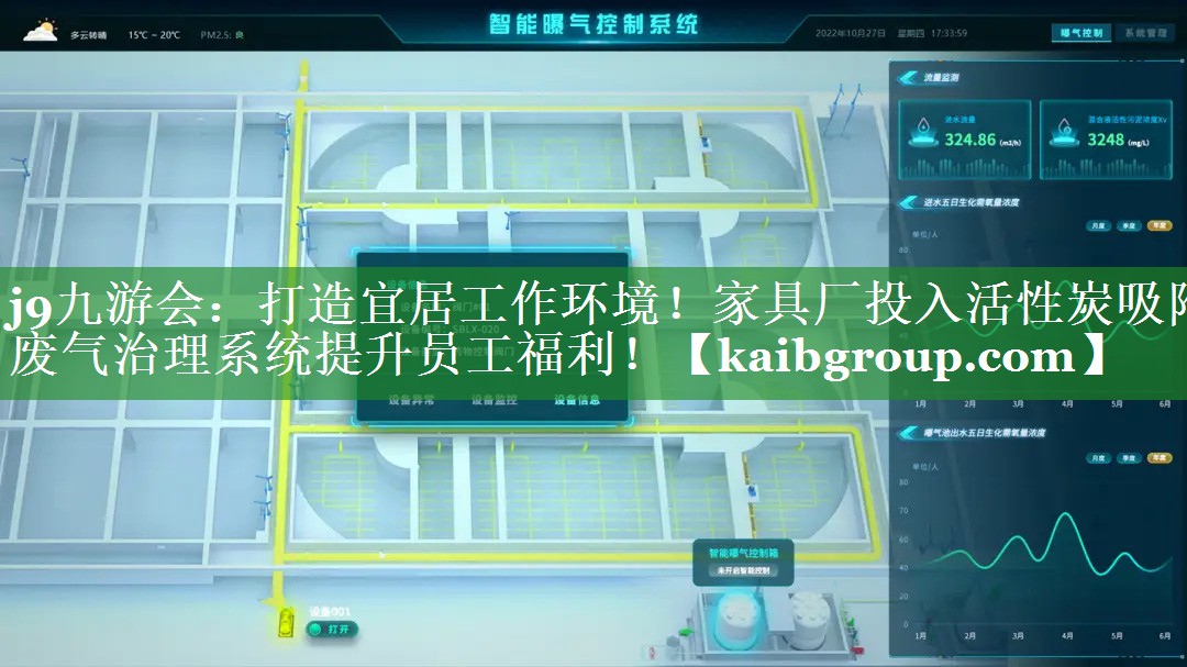 打造宜居工作环境！家具厂投入活性炭吸附废气治理系统提升员工福利！